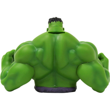 Caixa de dinheiro com busto do Hulk