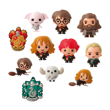 Porta-chaves Harry Potter Kawaii Surprise 3D