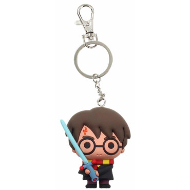 Porta-chaves Kawaii Harry Potter com espada