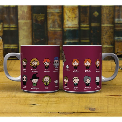 Caneca de personagens Chibi Harry Potter