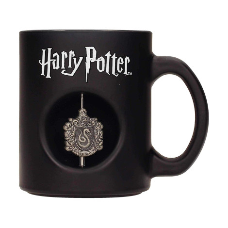 Caneca Harry Potter Slytherin Swirling Shield