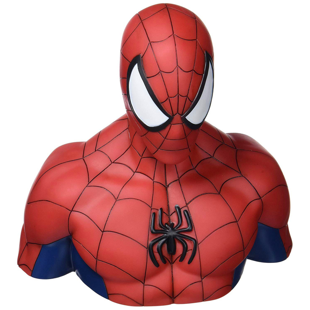 Spiderman Marvel Caixa de dinheiro Busto 20 cm