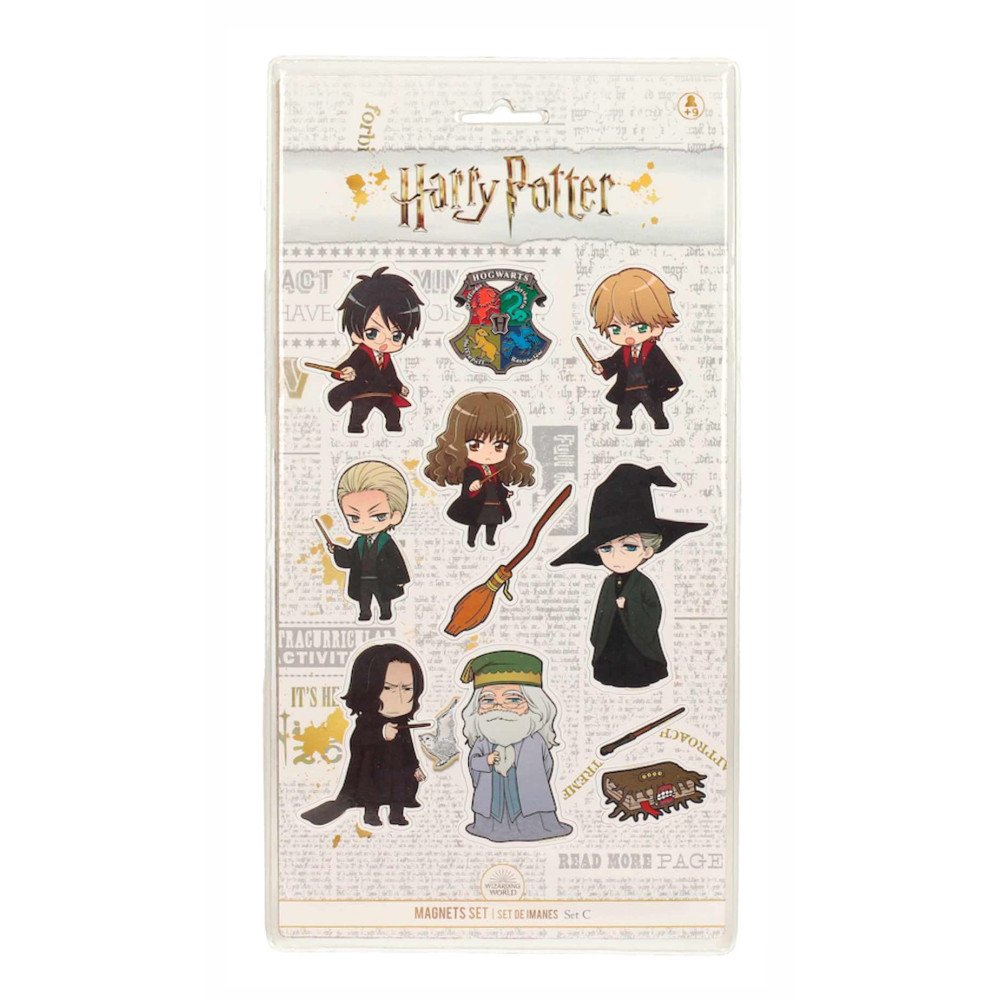 Conjunto de ímanes Kawaii Harry Potter