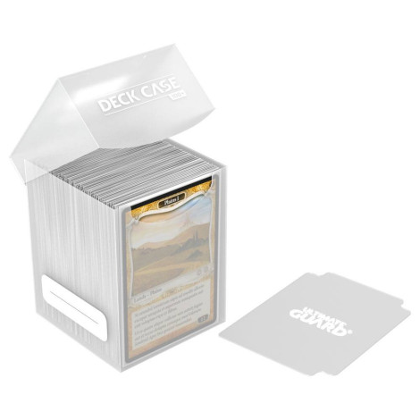 Caixa 100 cartas Ultimate Guard Transparente