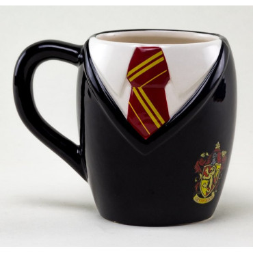 Caneca Harry Potter Uniforme Gryffindor 3D