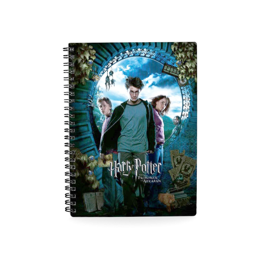 Caderno Harry Potter e o Prisioneiro de Azkaban 3D