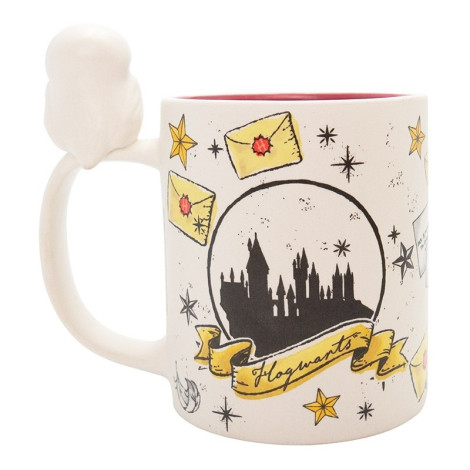 Caneca 3D Hedwig e Privet Drive Harry Potter