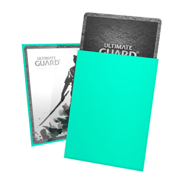 100 Bolsas para cartões de Katana Ultimate Guard Turquoise Turquoise Standard