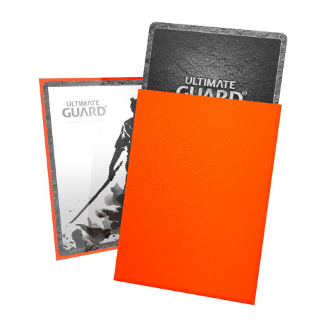 100 capas para cartas Ultimate Guard Orange Standard Orange Katana