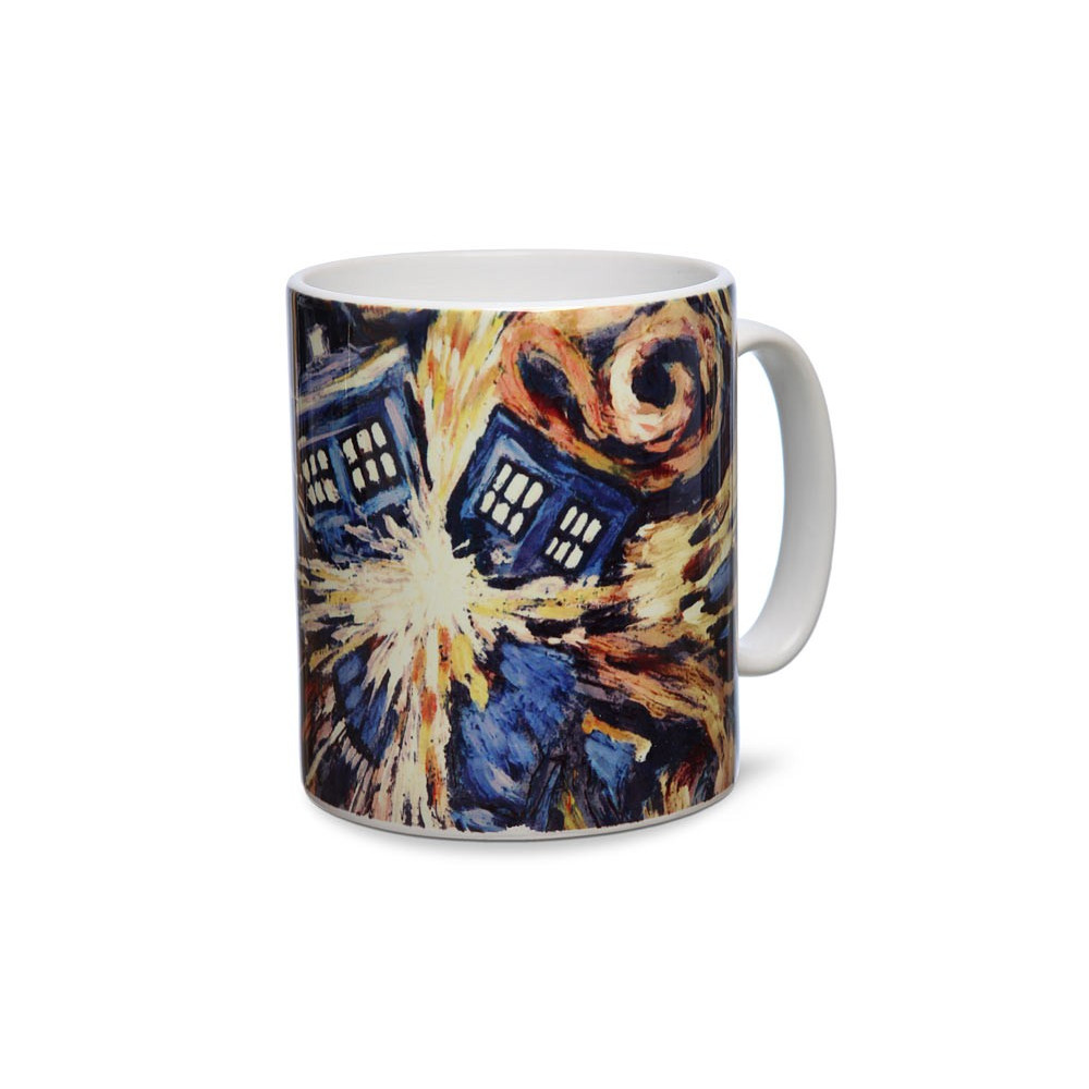 Caneca Dr. Who Tardis Van Gogh