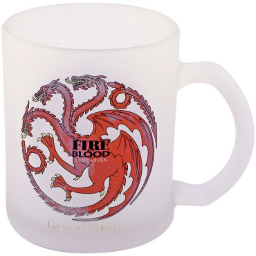 Jogo de Tronos Caneca translúcida Targaryen