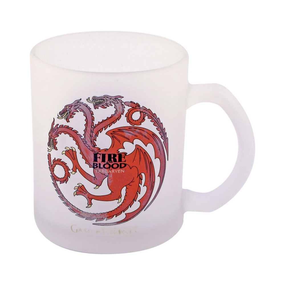 Jogo de Tronos Caneca translúcida Targaryen