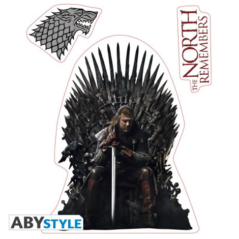 Conjunto de autocolantes Game of Thrones x2