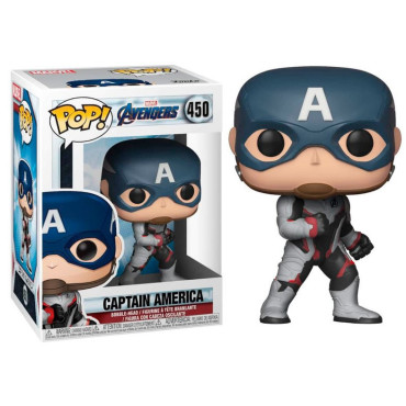 Funko Pop! Capitão América Vingadores Fim de Jogo Marvel