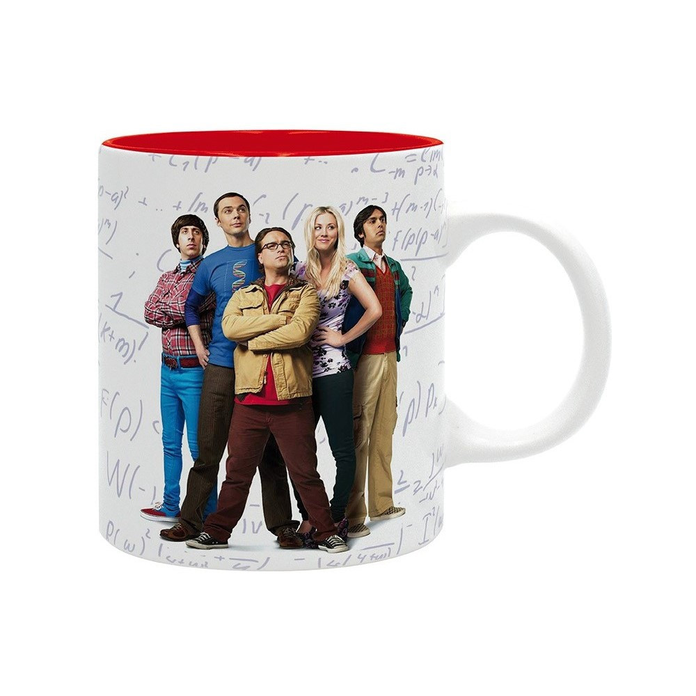 Caneca das personagens da Teoria do Big Bang