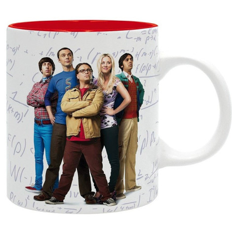 Caneca das personagens da Teoria do Big Bang