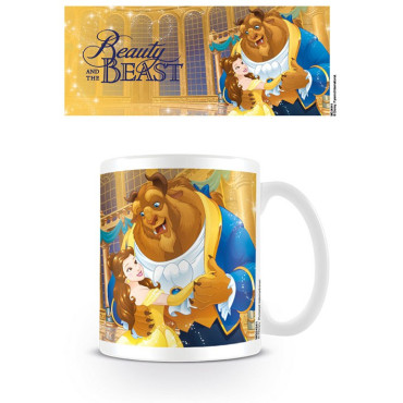 Caneca de dança da Disney A Bela e o Monstro