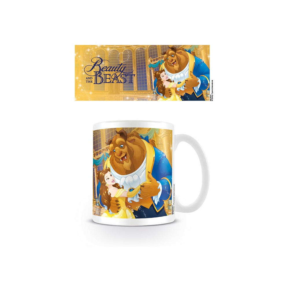 Caneca de dança da Disney A Bela e o Monstro