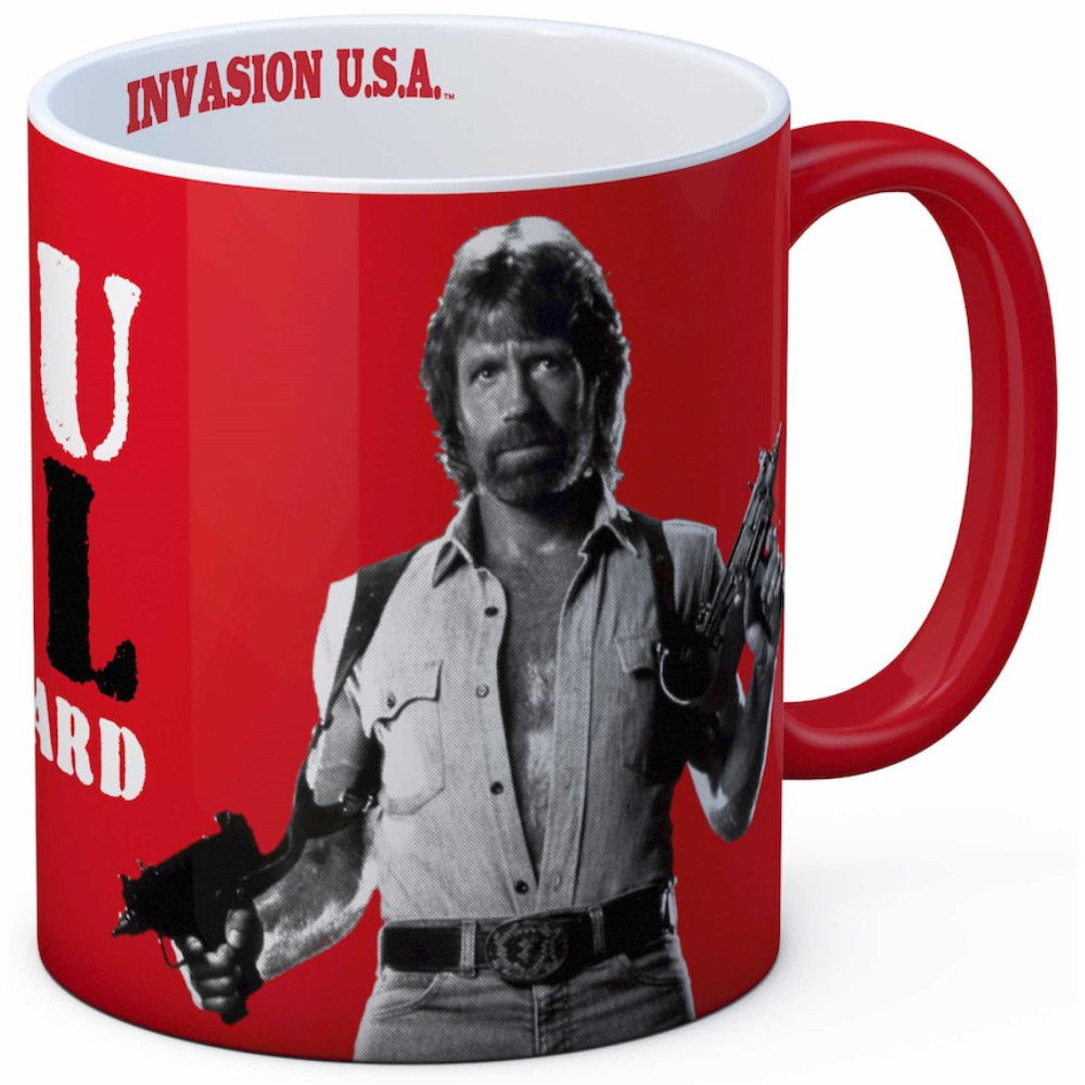 Caneca Chuck Norris See You in Hell