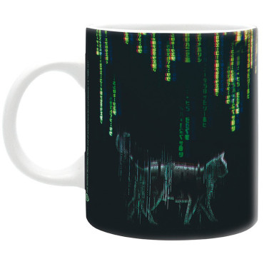 Caneca para gato com logótipo Matrix