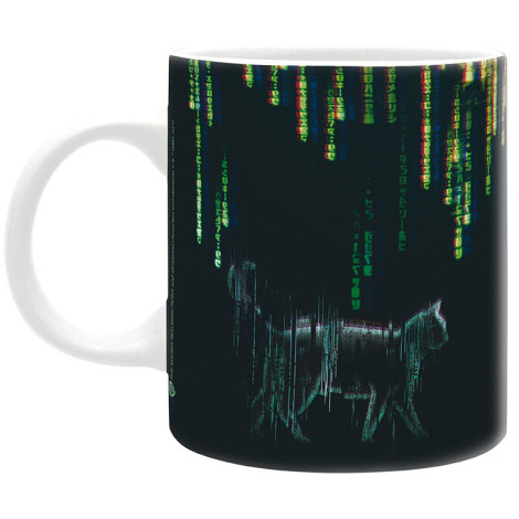 Caneca para gato com logótipo Matrix