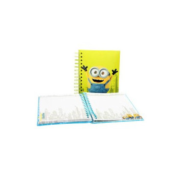 Caderno de notas com luz e som Minions Bob