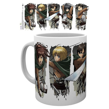 Attack on Titan Caneca Explorers 320 ml