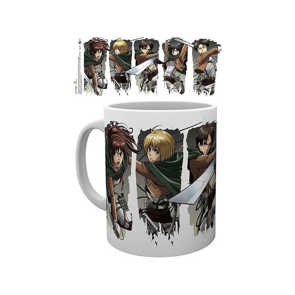 Attack on Titan Caneca Explorers 320 ml