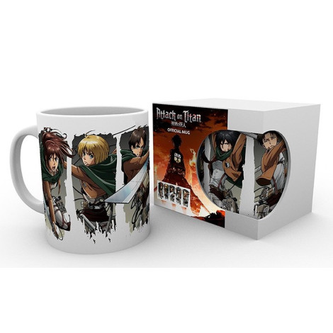 Attack on Titan Caneca Explorers 320 ml