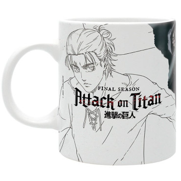 Caneca Attack on Titan Eren