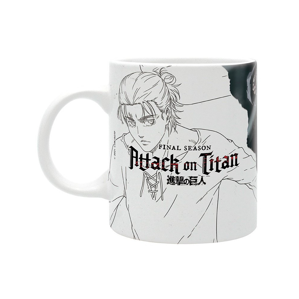 Caneca Attack on Titan Eren