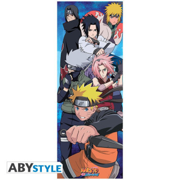 Cartaz gigante de Naruto