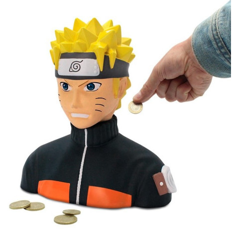 Caixa de dinheiro Naruto Shippuden 17 cm