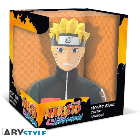 Caixa de dinheiro Naruto Shippuden 17 cm