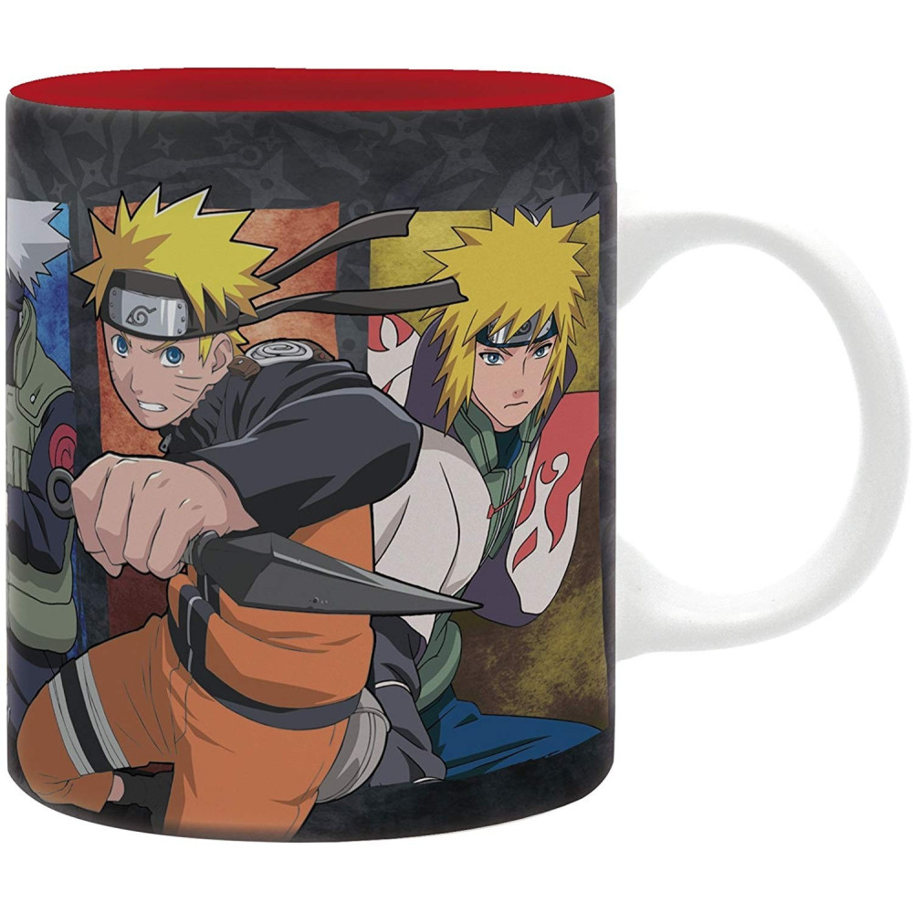 Caneca das personagens de Naruto Shippuden