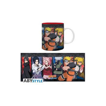 Caneca das personagens de Naruto Shippuden