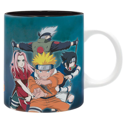 Caneca Naruto Team 7 vs Haku/Zabuza 320 ml