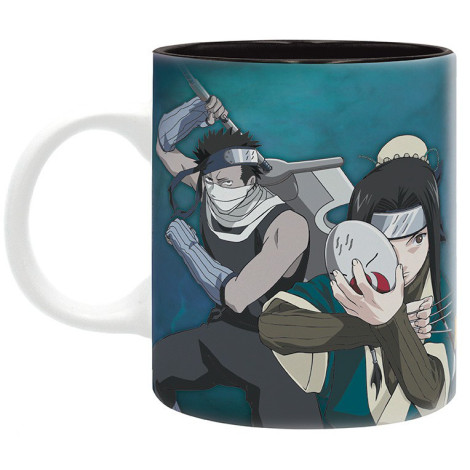 Caneca Naruto Team 7 vs Haku/Zabuza 320 ml