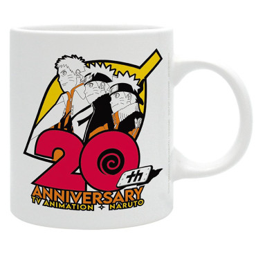 Caneca Naruto 20º Aniversário 320 ml