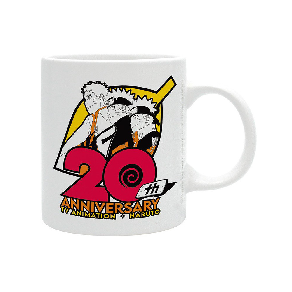 Caneca Naruto 20º Aniversário 320 ml