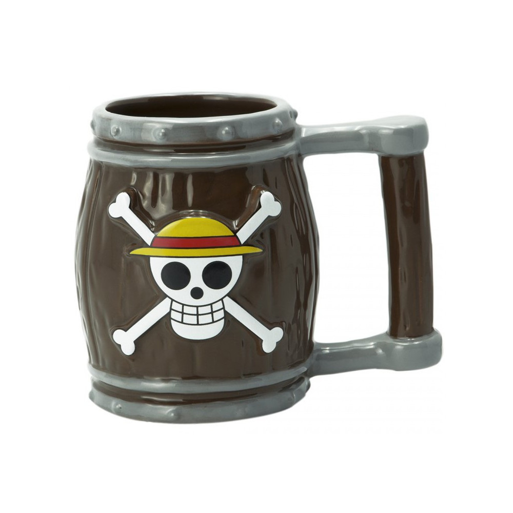 One Piece Caneca 3D Barril