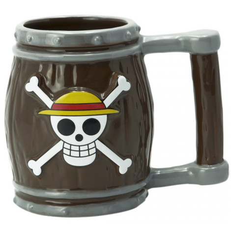 One Piece Caneca 3D Barril