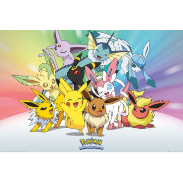 Poster Personagens Pokémon