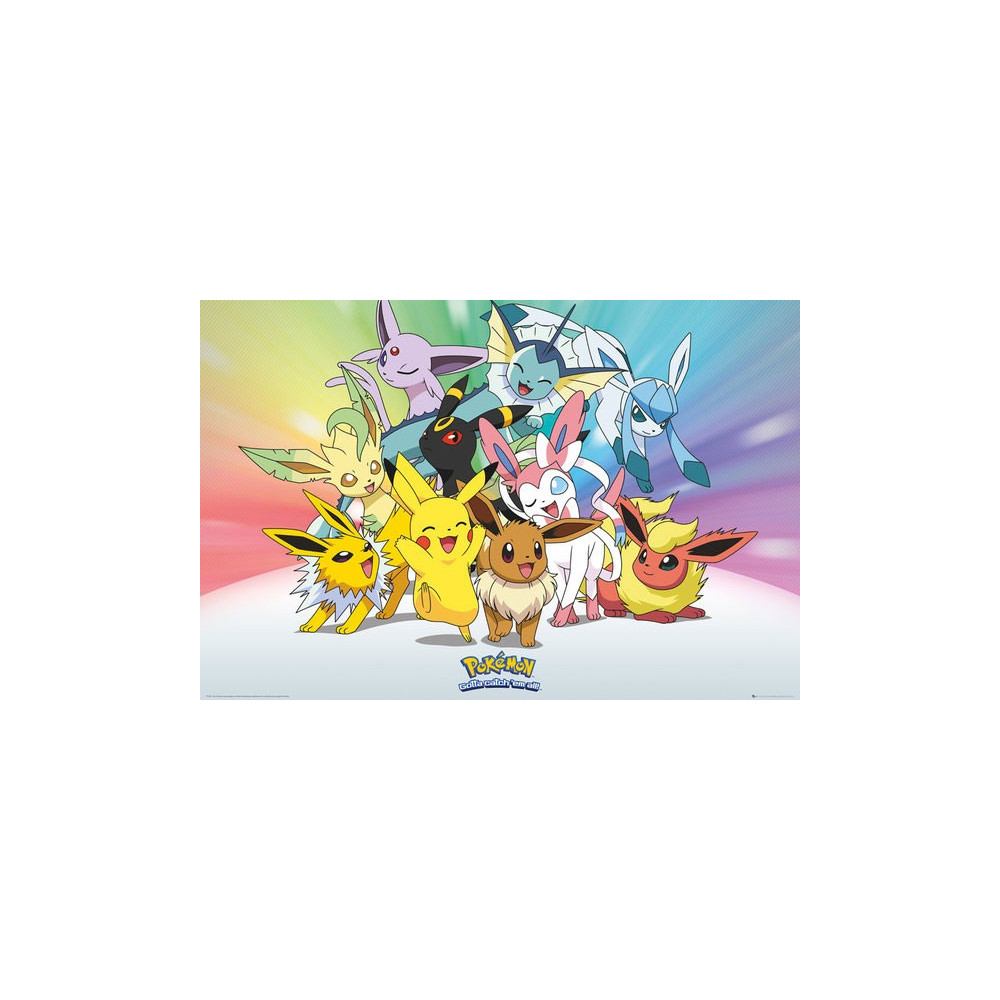 Poster Personagens Pokémon