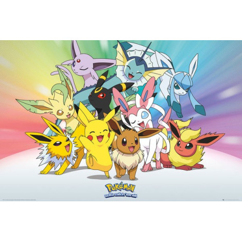 Poster Personagens Pokémon