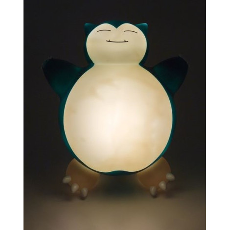 Lâmpada LED 3D Snorlax 25 cm Pokémon