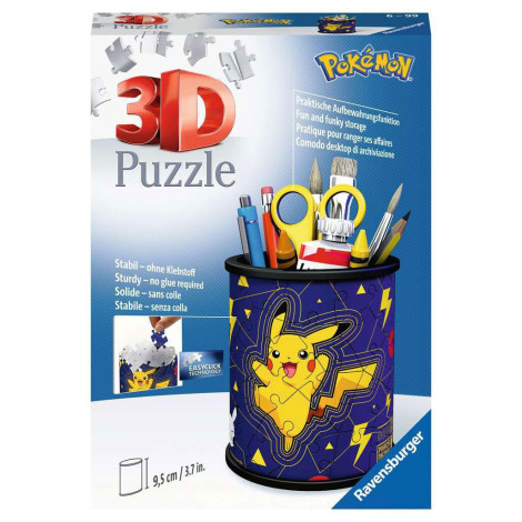 Porta-lápis Pokémon 3D Puzzle