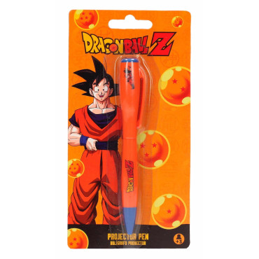 Dragon Ball Caneta com luz de projeção Goku