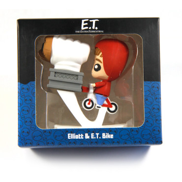 Minifigura de borracha E.T. & Elliot 6 cm