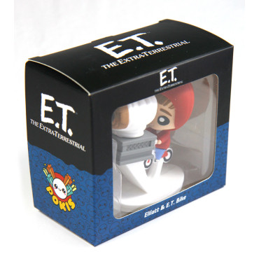 Minifigura de borracha E.T. & Elliot 6 cm